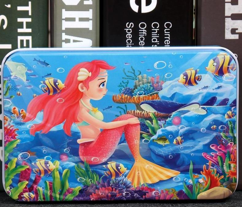 60-Piece Wooden Cartoon Animal Jigsaw Puzzle for Kids