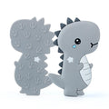 Dinosaur Silicone Teether Beads for Babies