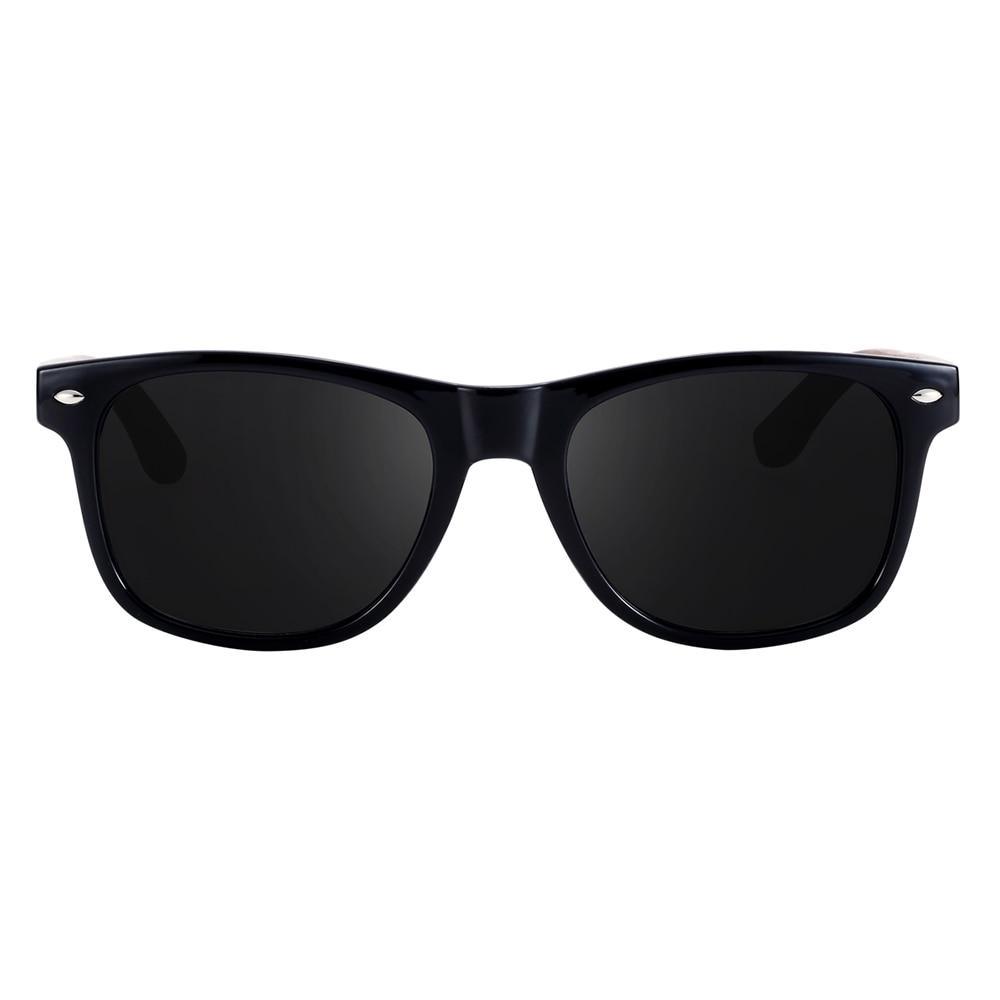 Handmade Polarized Bamboo Wood Sunglasses, Vintage Style