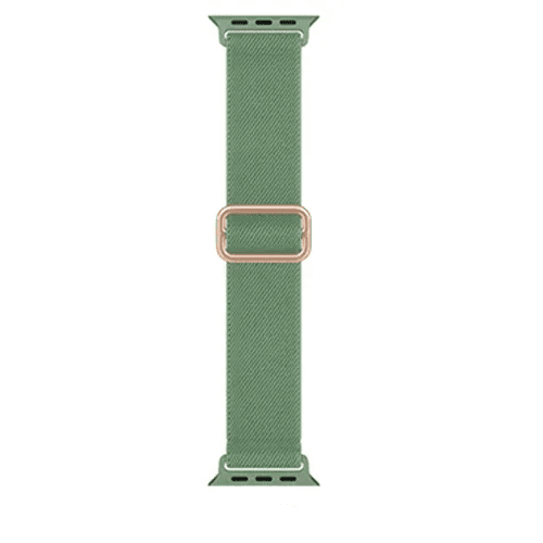 Soft Braided Nylon Elastic Watch Band Compatible with Apple Watch