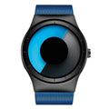 Minimalist Stainless Steel Mesh Band Watch for Men and Women
