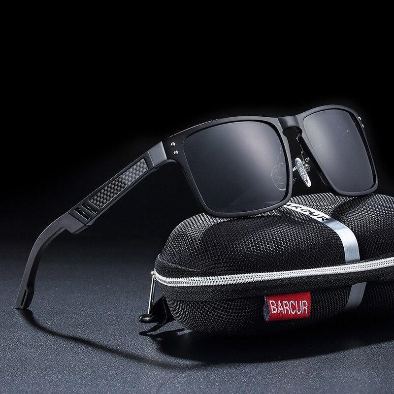 Luxury Black Goggle Sunglasses Business Modern Style UV400