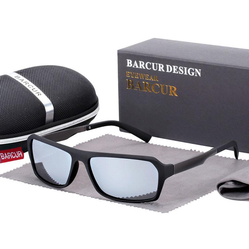 Luxury Square Sports Sunglasses with UV400 Protection