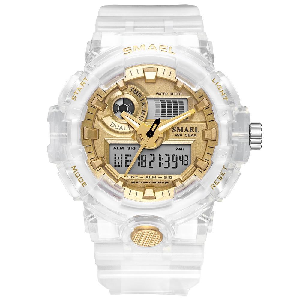 Unisex Luminous Sport Digital Watch Waterproof Streetwear Style