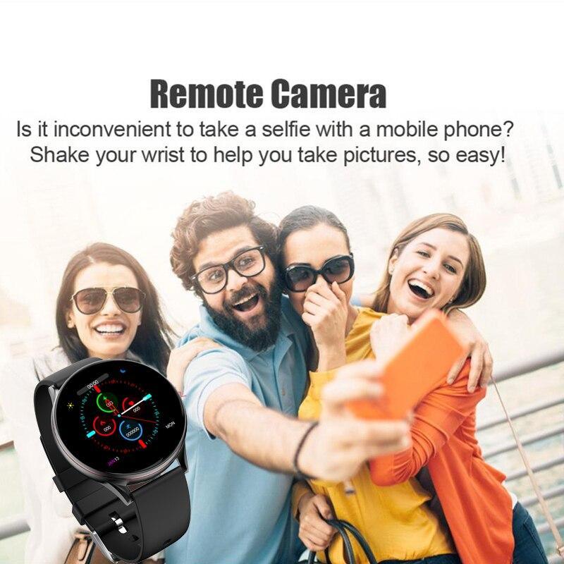 Smart Watch Fitness Tracker with Heart Rate and Blood Pressure