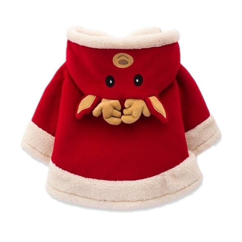 Baby Reindeer Christmas Hooded Vest Coat for Boys and Girls