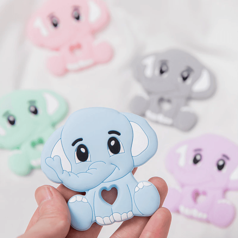 Animal Fox Silicone Teether Toy for Baby Teething