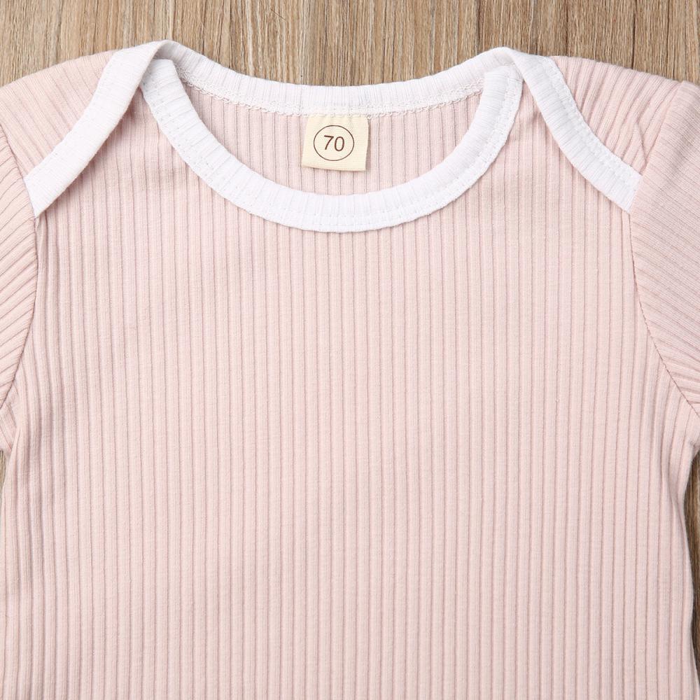 Minimalist Knit Newborn Romper - Classic Unisex Cotton Jumpsuit