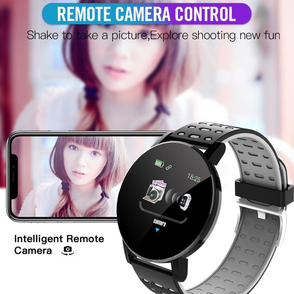 Bluetooth Smart Watch Fitness Tracker for iOS and Android