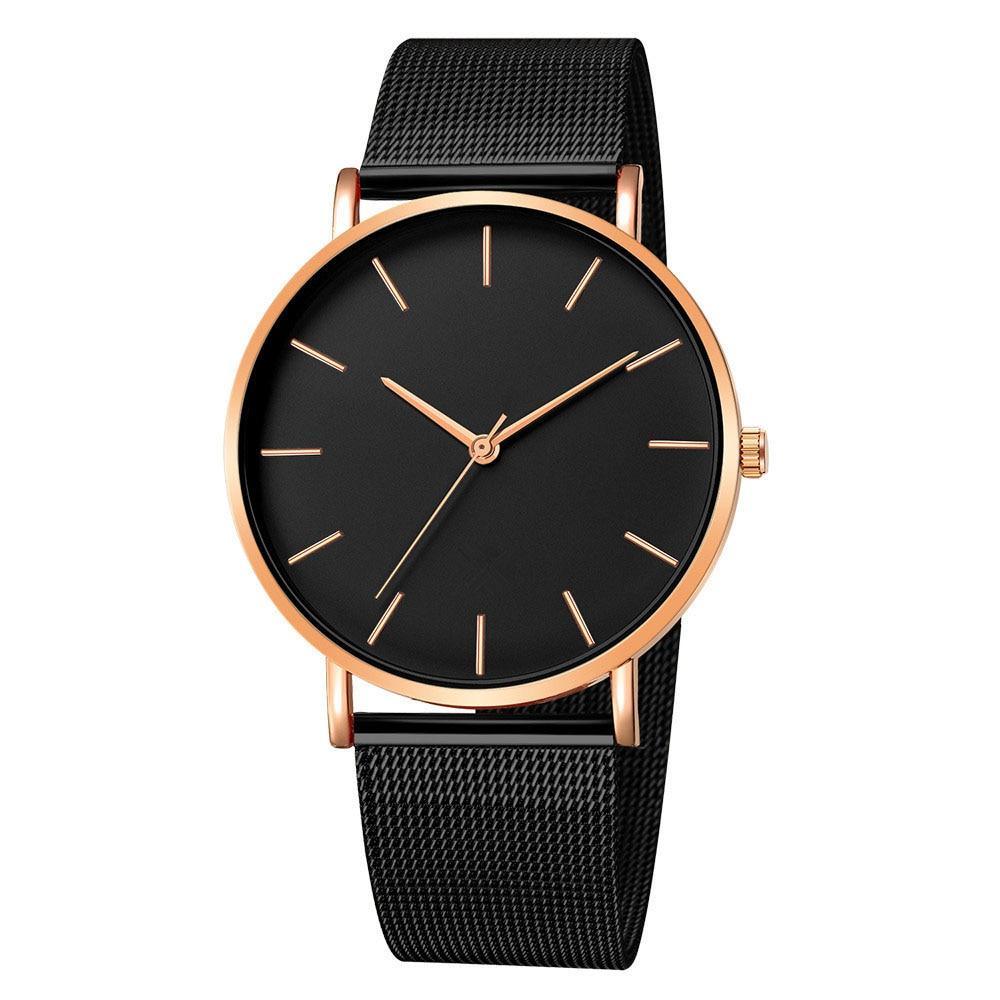 Rose Gold Floral Women’s Watch with Blush Pink Mesh Strap