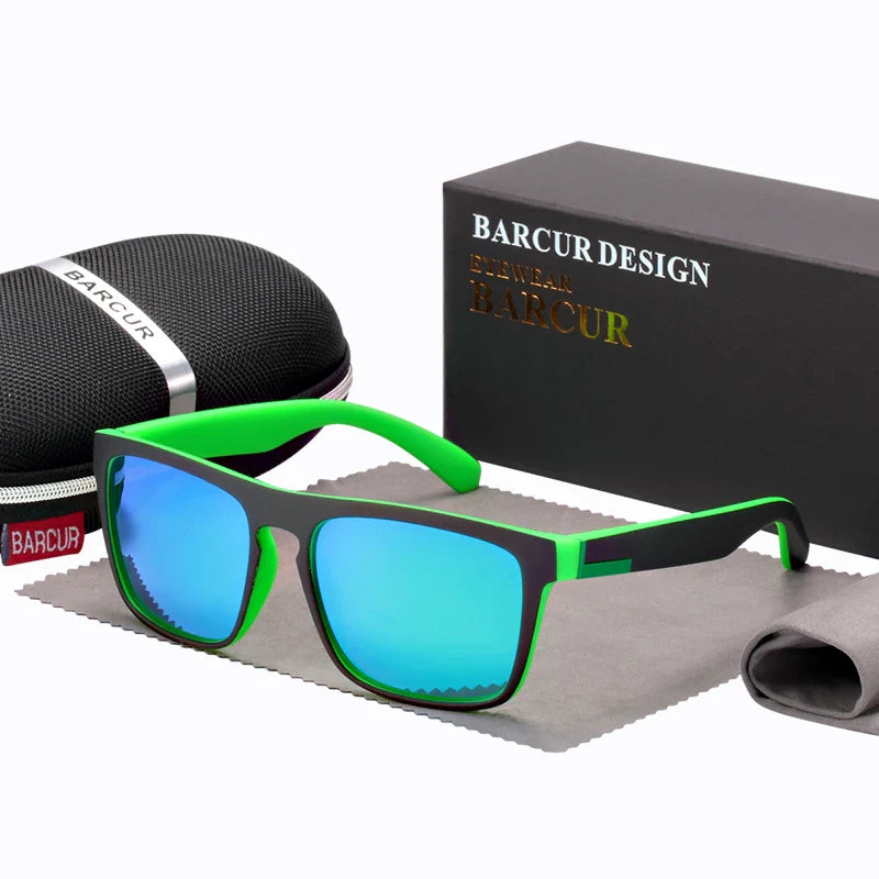 Men's Polarized Driving Sunglasses Lightweight TR90 Anti-Glare
