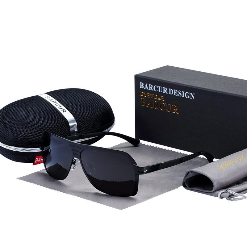 Retro Aviation Polarized Sunglasses Full Metal Frame