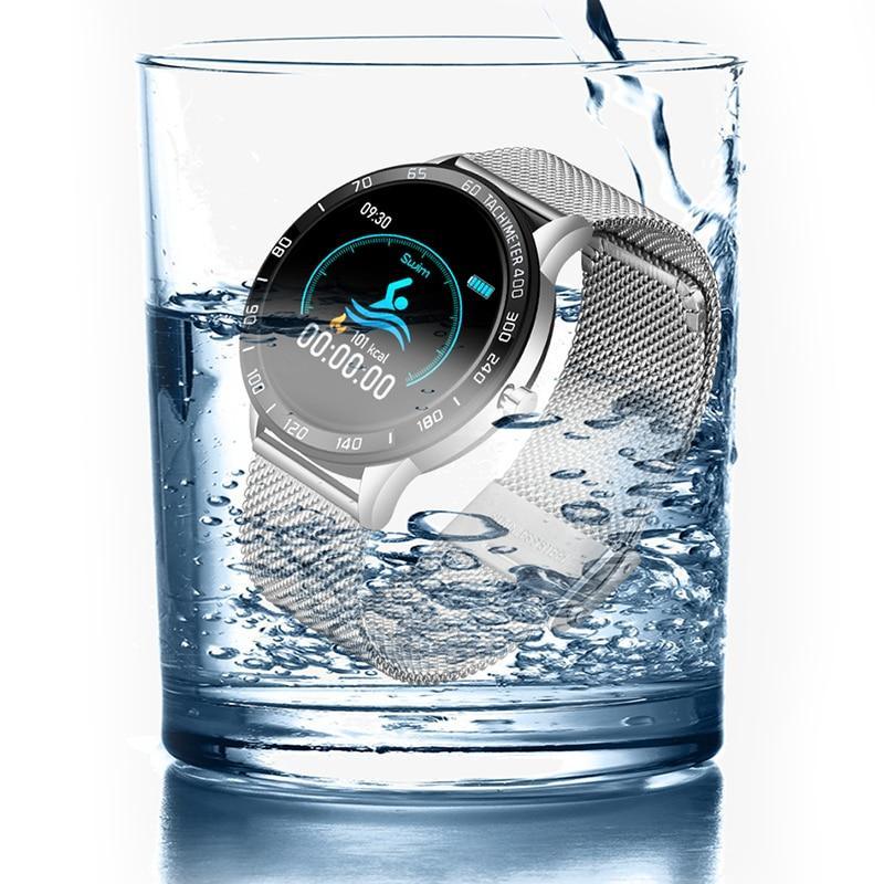 Modern Luxury LED Smart Watch with Heart Rate & Fitness Tracker