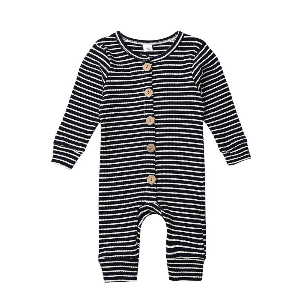 Baby Long Sleeve Ripped Romper Cute Playwear for Spring Autumn