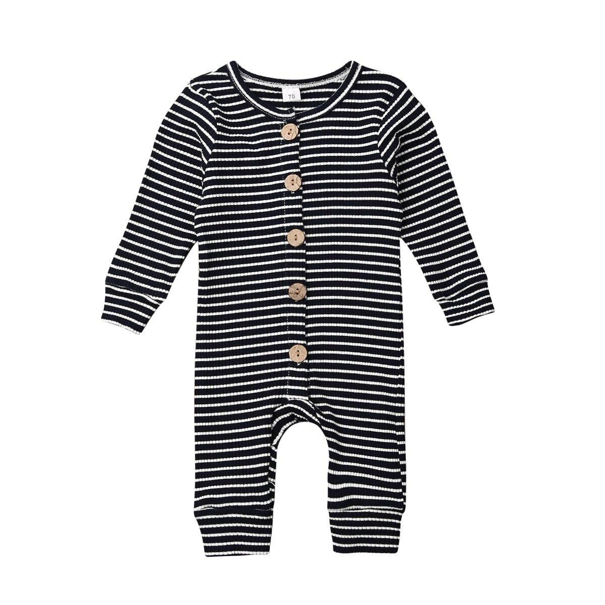 Baby Long Sleeve Ripped Romper Cute Playwear for Spring Autumn