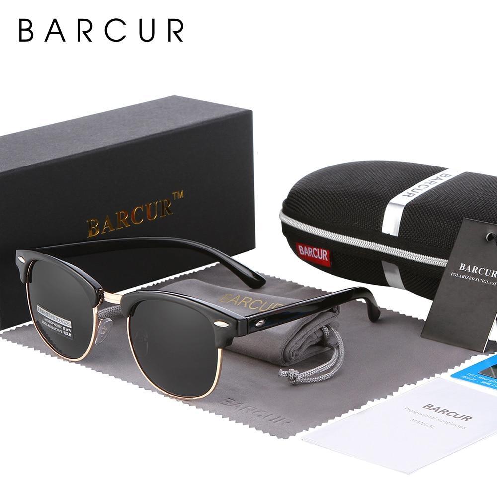 Polarized Retro Classic Sunglasses with UV400 Protection