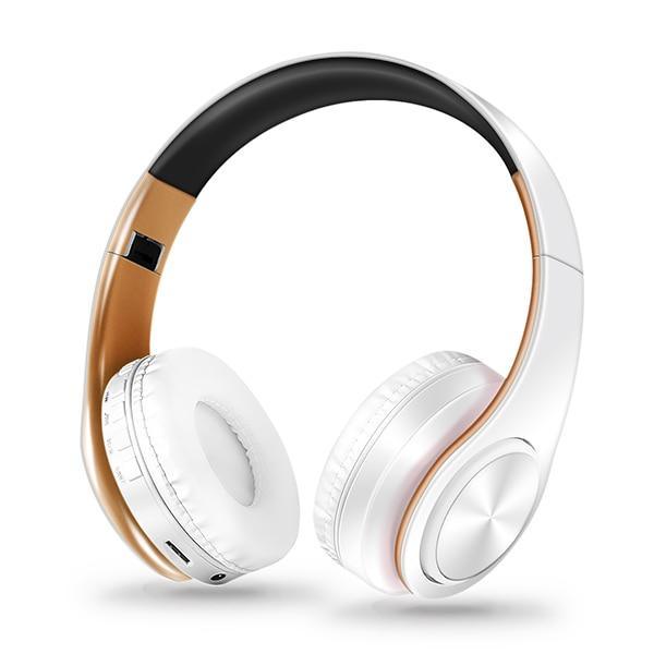 Wireless Bluetooth Headphones with Microphone for Sports and Music