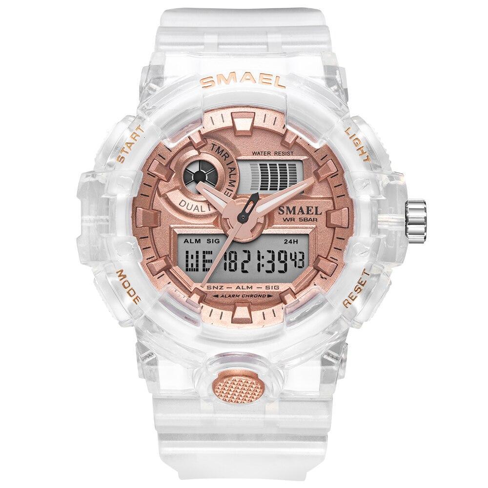 Unisex Luminous Sport Digital Watch Waterproof Streetwear Style