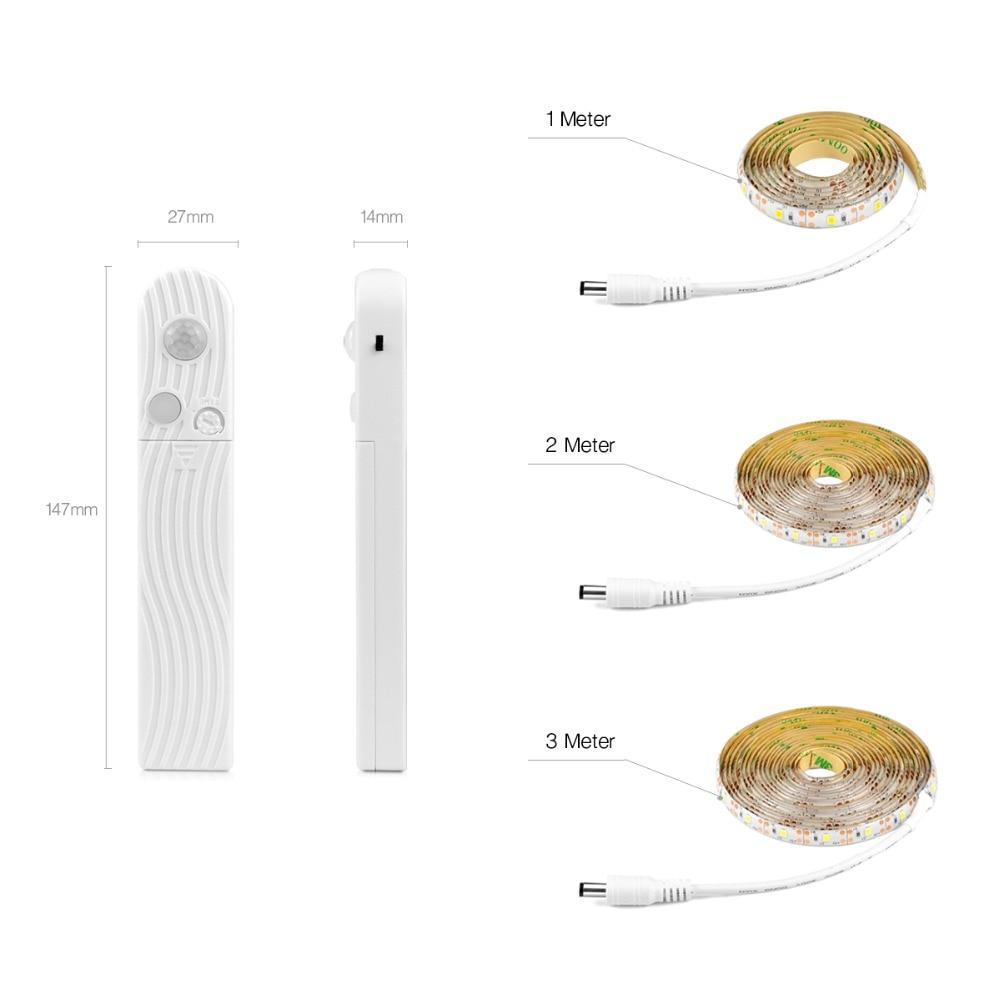 Motion Sensor LED Strip Light for Under Bed Stairs and Corridor