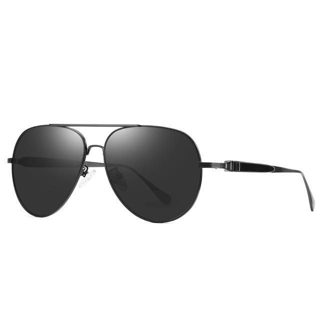 Polarized Square Aviation Sunglasses for Men UV400 Protection