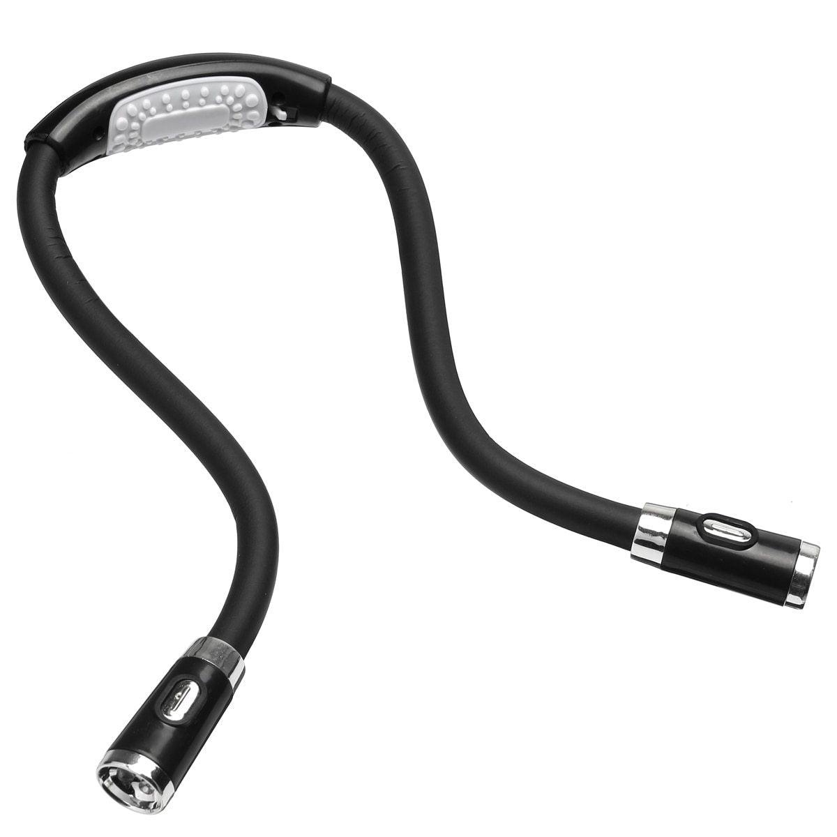 Flexible LED Hands-Free Neck Reading Lamp for Knitting & Crafts