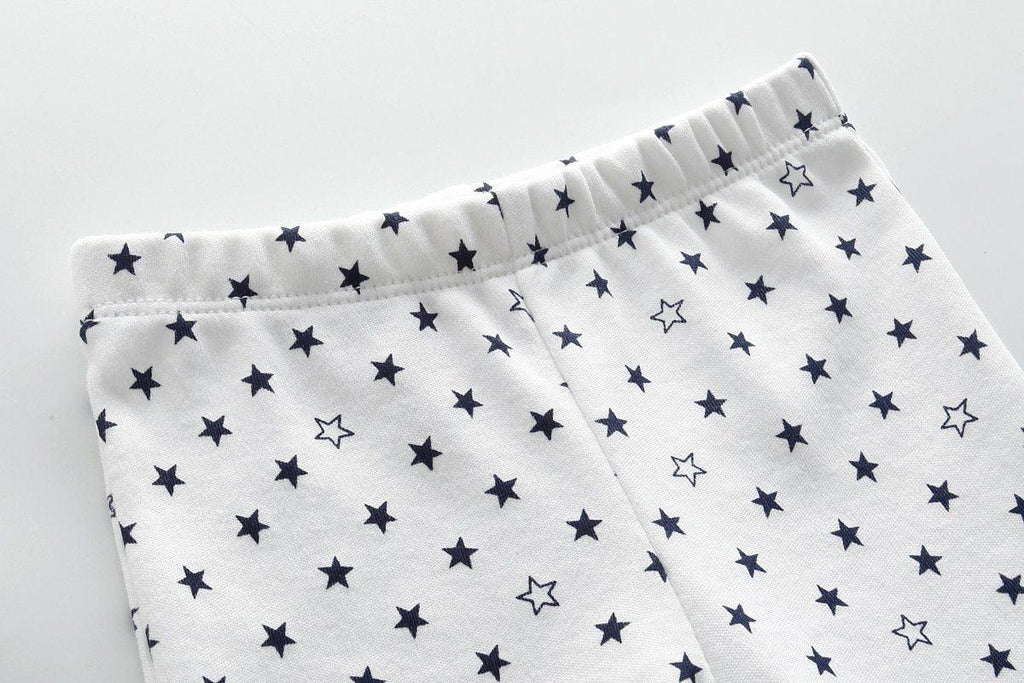 Baby Cotton Pants Set - Soft Everyday Cartoon Joggers for 0-24M