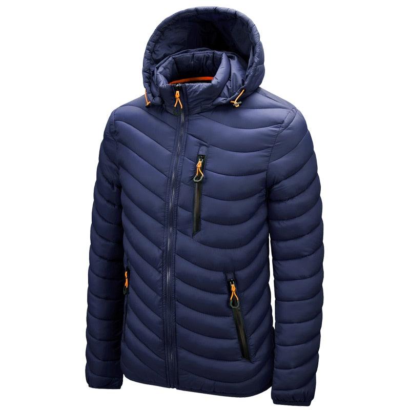Men's Classic Hooded Insulated Winter Coat