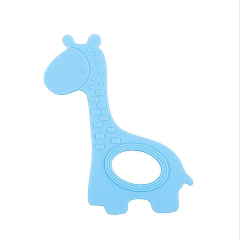 Cute Giraffe Silicone Teether Toy for Babies - Organic Chew Toy