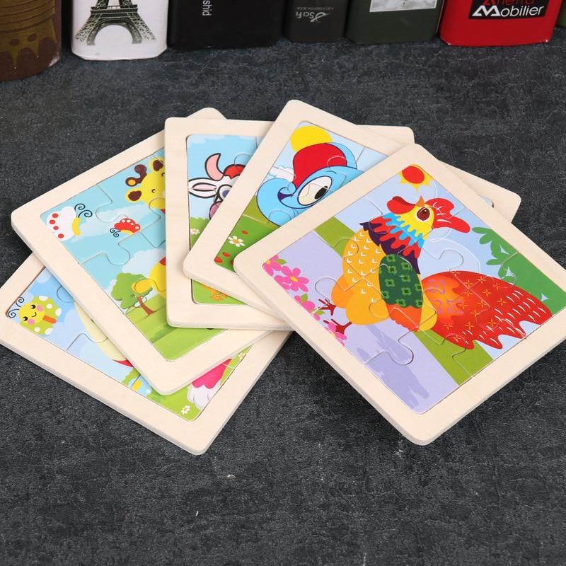 Educational Vehicle Jigsaw Puzzle for Toddlers and Preschoolers