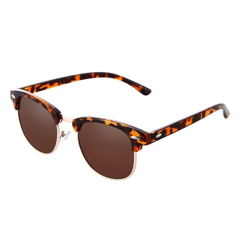 Polarized Retro Classic Sunglasses with UV400 Protection