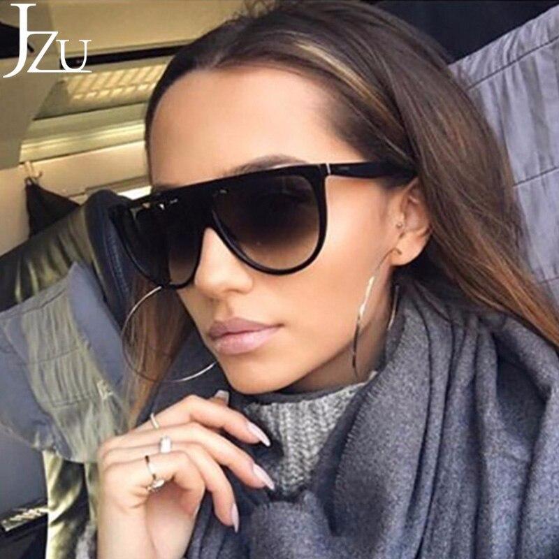Vintage Retro Oversized Oval Square Sunglasses, UV400 Protection