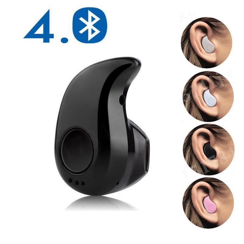 Minimalist white and black mini wireless Bluetooth earbud