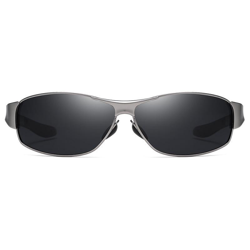 Square Polarized Mirror Coating Sunglasses UV400 Protection