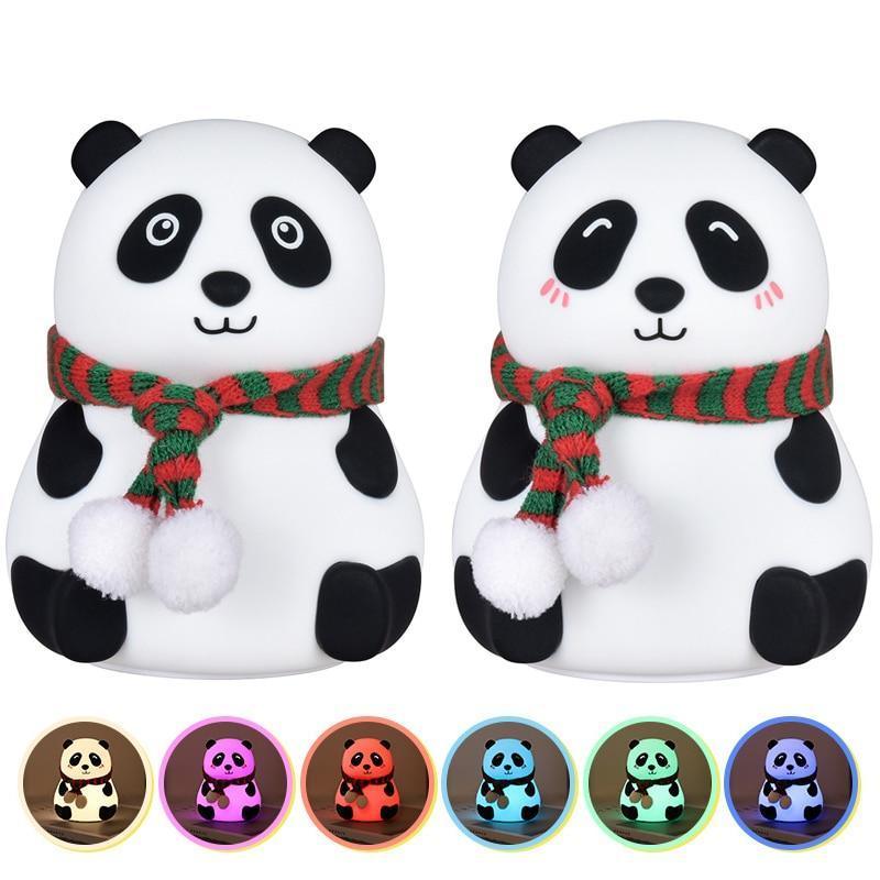 Color-Changing Panda Night Light for Kids Nursery Decor