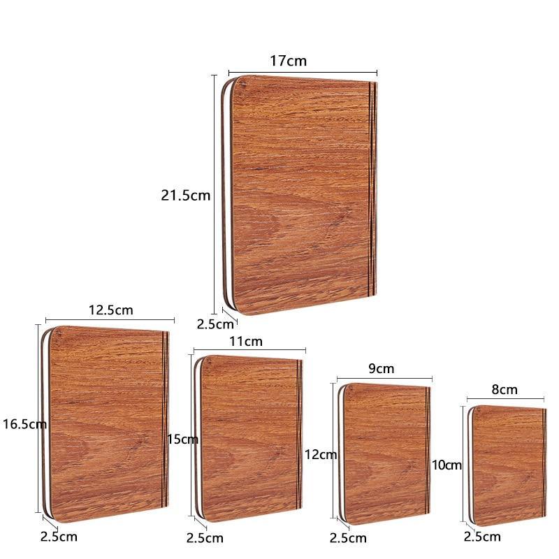 Foldable Wood Book Lamp - Rechargeable LED Magnetic Night Light