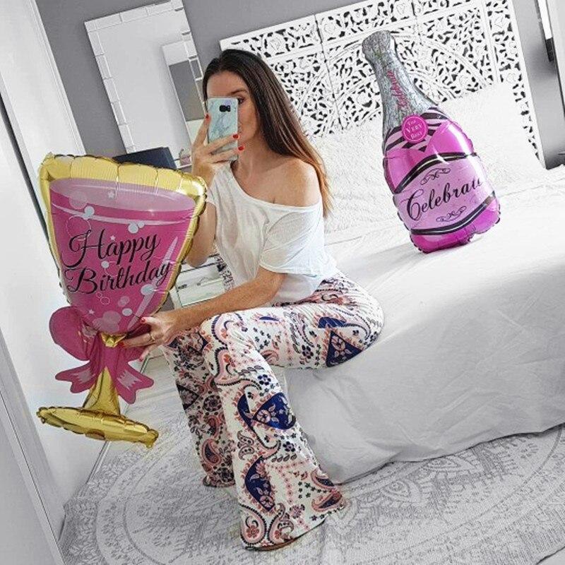 Luxury Champagne and Whiskey Bottle Balloon Set for Celebrations