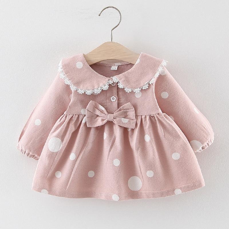 Baby Girls Modern Cat Design Princess Party Dress with Bag
