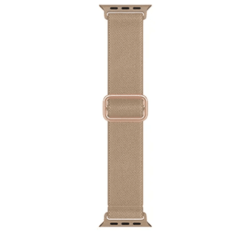 Soft Braided Nylon Elastic Watch Band Compatible with Apple Watch