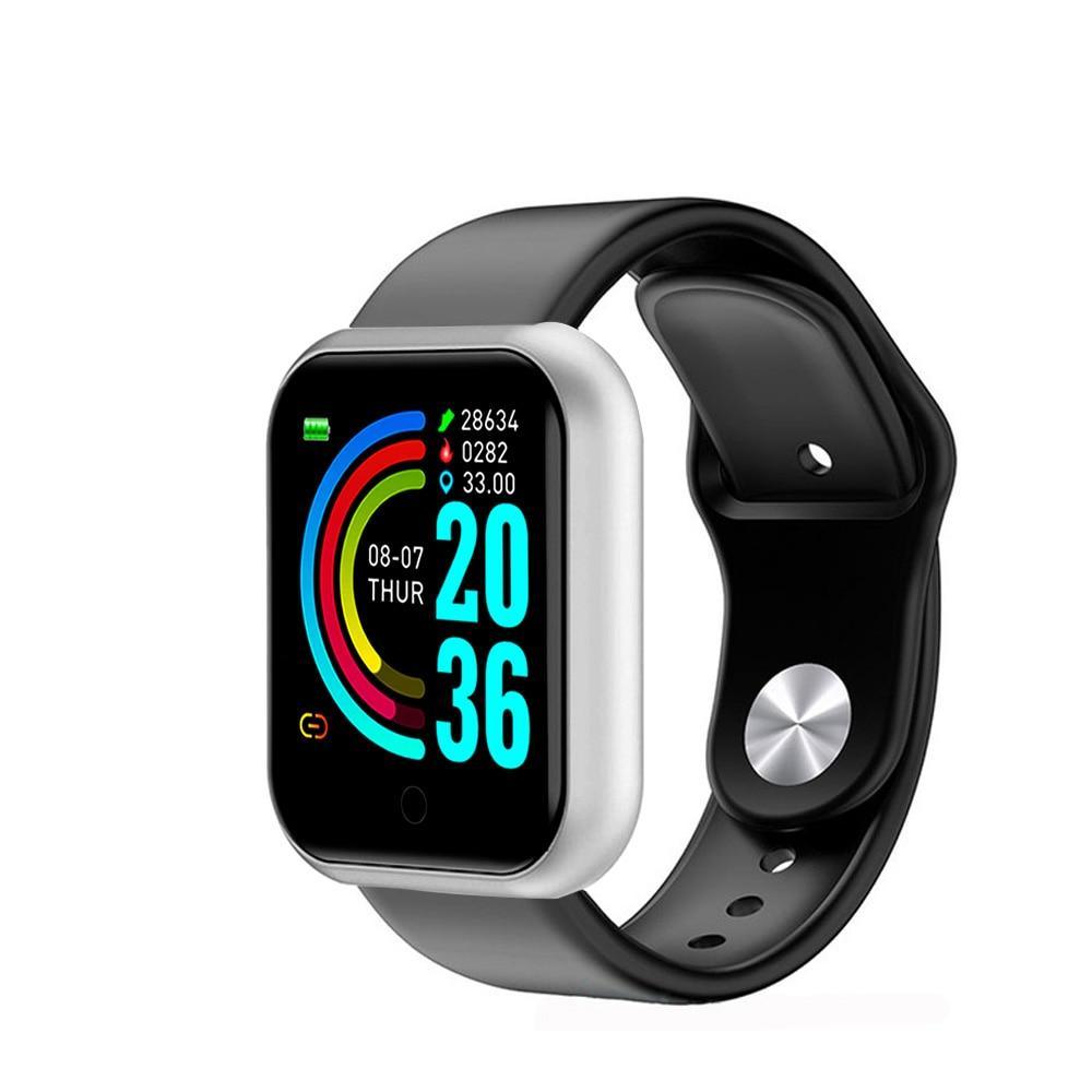 D20 Pro Unisex Smartwatch with Fitness Tracker and Heart Rate