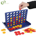Foldable Connect 4 Strategy Board Game for Kids and Adults