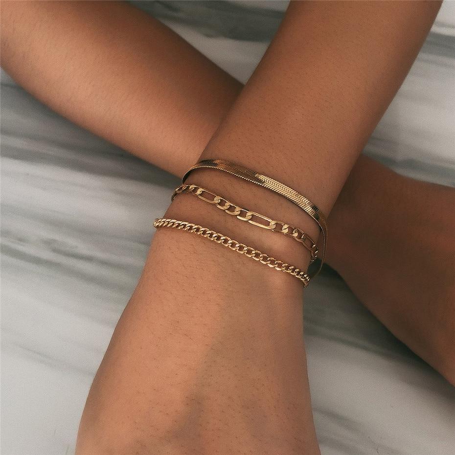 Bohemian Multi-Layer Crystal Wrap Bracelet with Adjustable Closure
