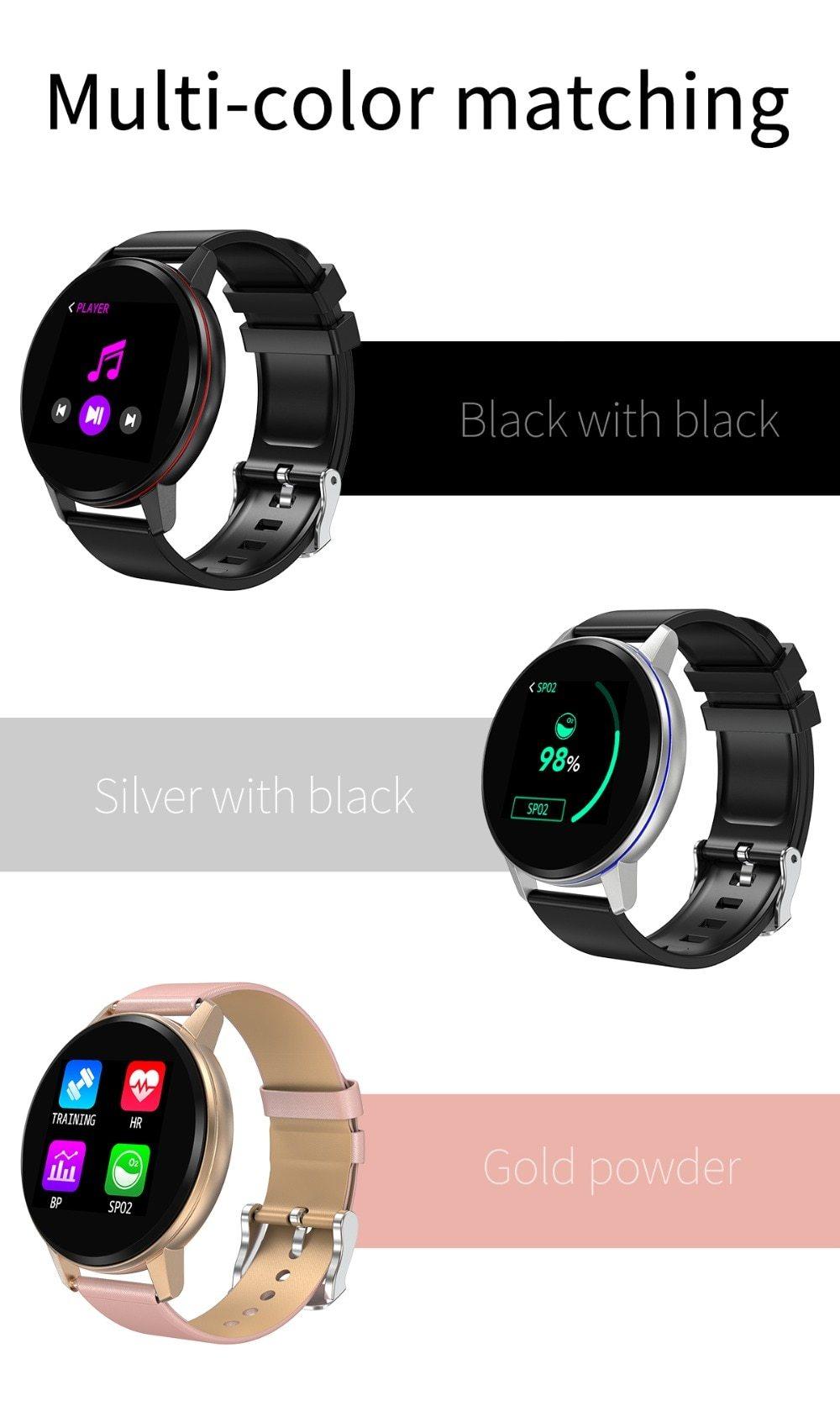 Modern Luxury Smart Watch Fitness Tracker with 1.3-Inch TFT Display