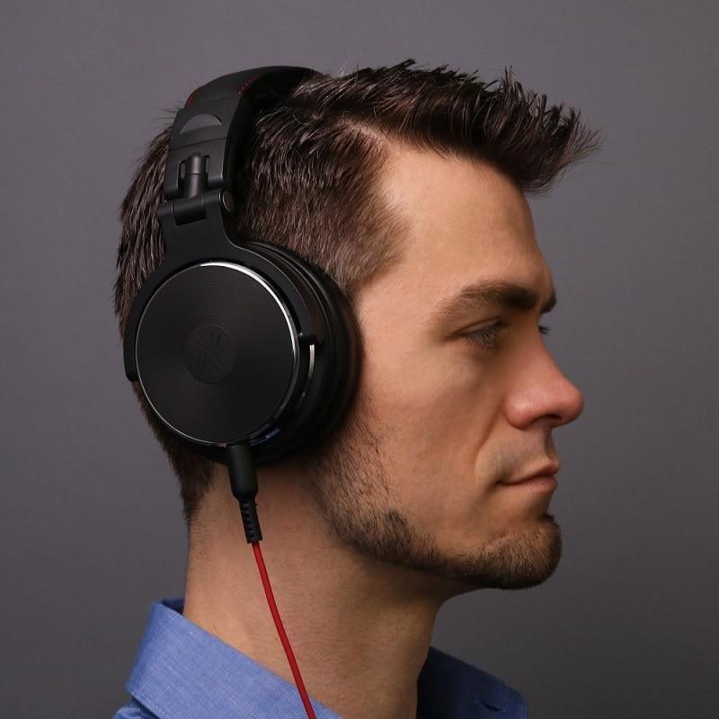 Professional Studio Monitor Headphones with 50mm Drivers