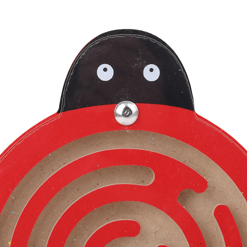 Wooden Magnetic Maze Puzzle Board for Kids Early Learning