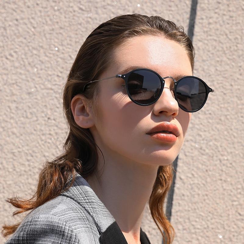 Vintage Round Sunglasses with UV400 Protection, Retro Style