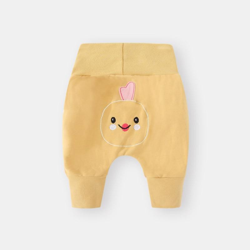 Thick Cotton Winter Baby Pants with High Elastic Waist