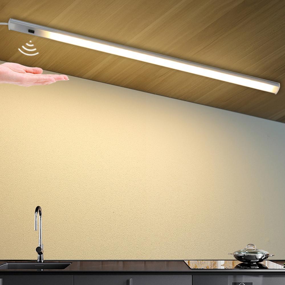 Modern Smart LED Under Cabinet Light with Hand Sweep Motion Sensor