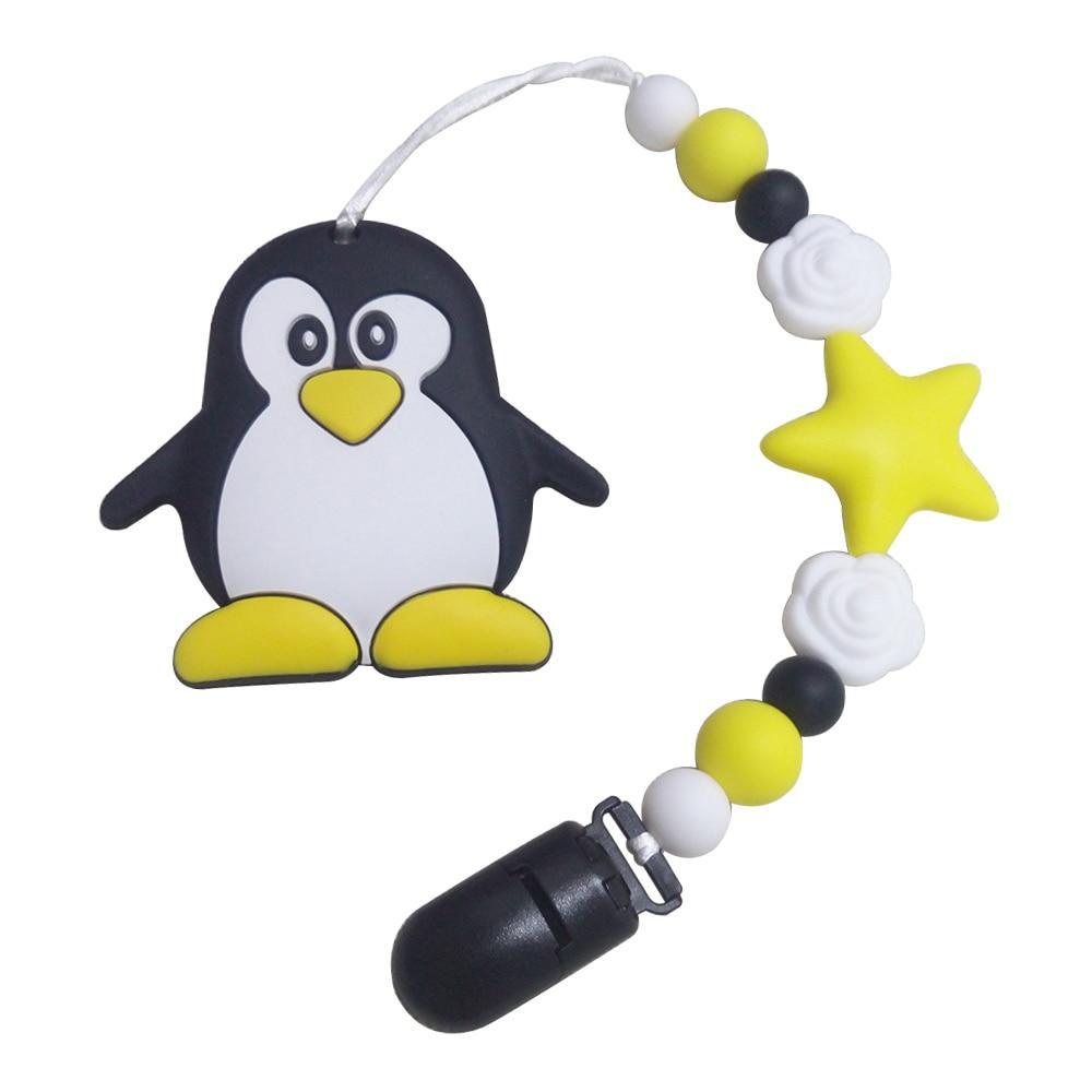 Cute Animal Silicone Molar Teether – Koala, Owl & Horse Design