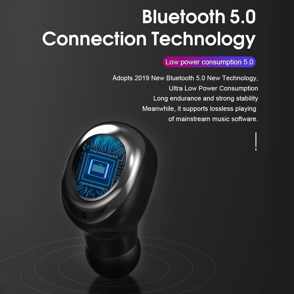S11-TWS Wireless Gaming Earbuds Bluetooth 5.0 3500mAh Power Bank