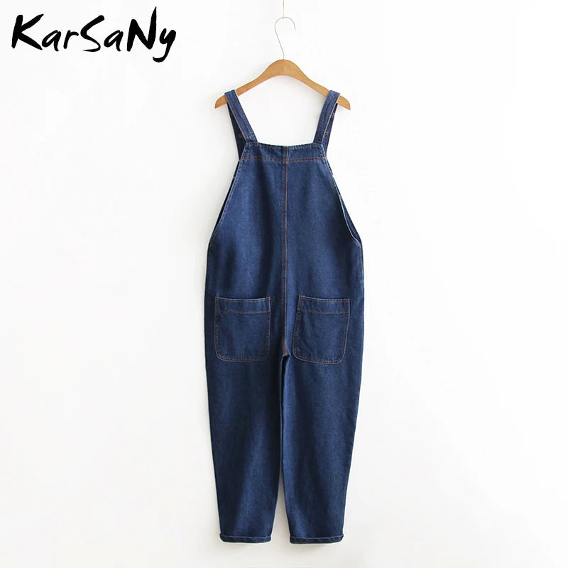 Overalls Jeans Women Jumpsuit Mom Denim Jeans
